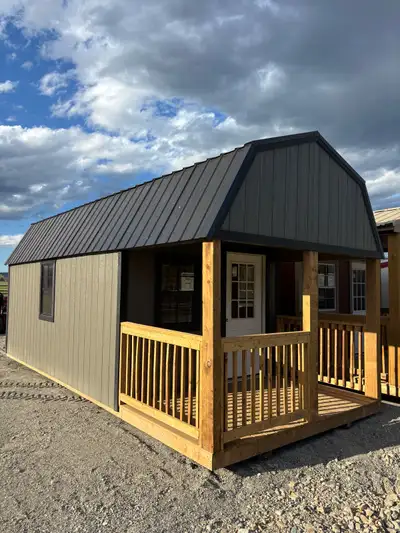 Prefab Lofted Cabin shed , View more