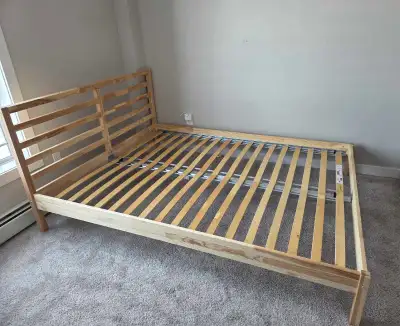 IKEA Queen Bedframe For Sale, View more