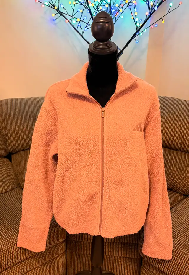 ✨✨Adidas Pink Fleece Jacket - XL