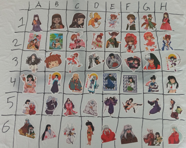 Decal Stickers- Anime& Video Games (Mix& Match) in Other in Mississauga / Peel Region - Image 4