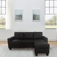 New Grace Modern Living Room L-Shaped Sofa with Chaise Clearance