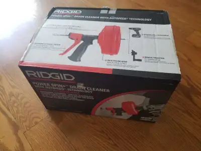 RIDGID POWER SPIN DRAIN CLEANER, View more