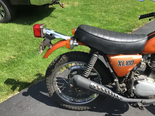 1974 Honda Motorcycle XL100 in Street, Cruisers & Choppers in Kitchener / Waterloo - Image 7