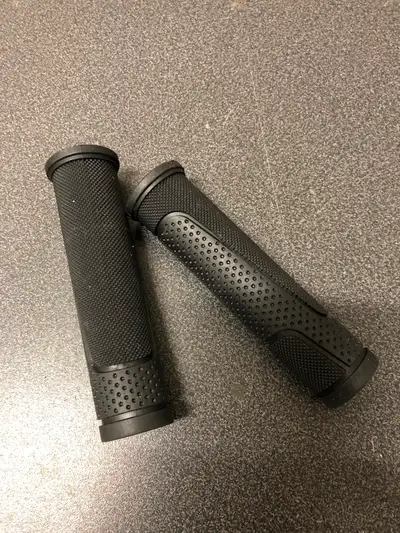 Black Rubber Handlebar Grips for Bike, View more