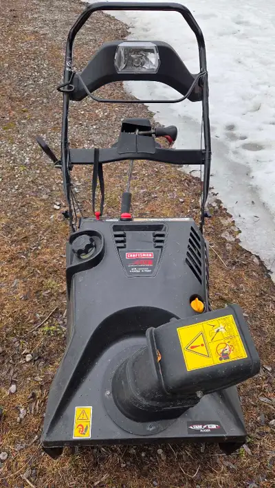 21" Craftsman snowblower, View more