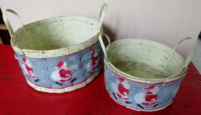 7x Christmas Baskets – Assorted524415515367188487
