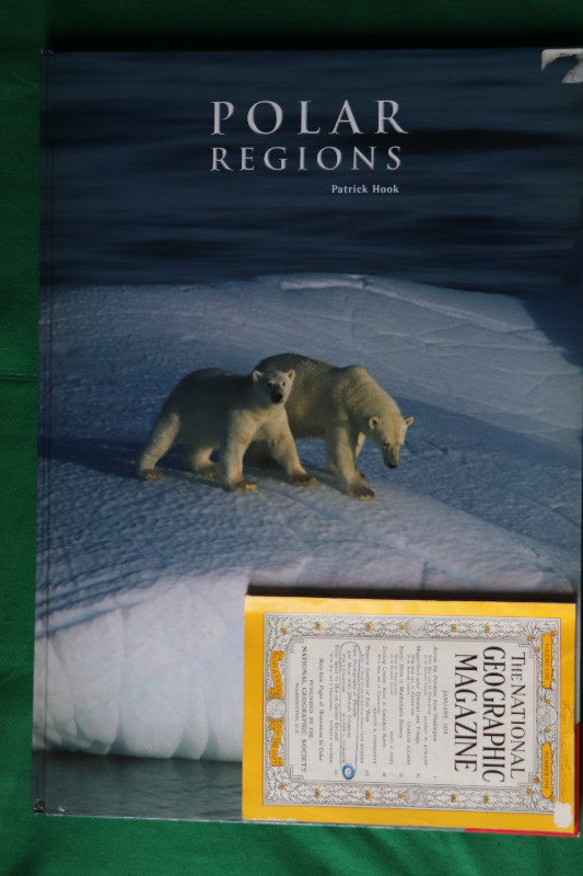 Polar Regions, GIANT 17 x 24 inch, UK Book, National Geographic in Non-fiction in Calgary - Image 2
