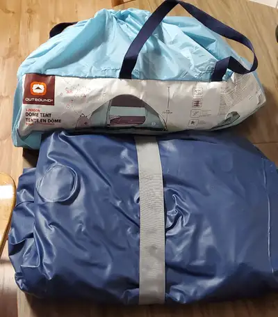 candian tire Dome tent + Air Mattress, View more