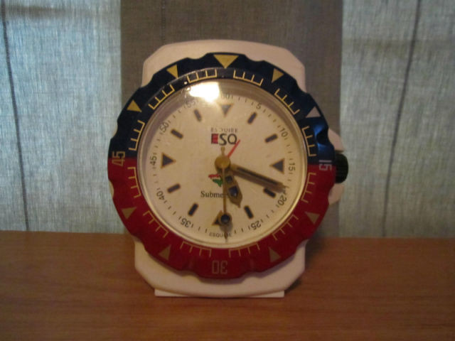 Rare Esquire ESQ Submersible Yachtmaster Alarm Clock in Jewellery & Watches in Markham / York Region