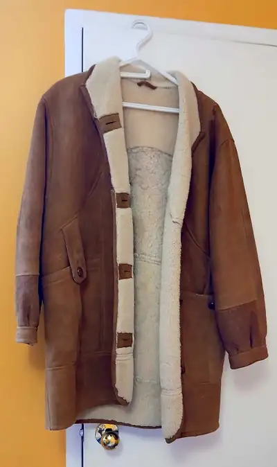 Women's Sheepskin Wool Coat, View more