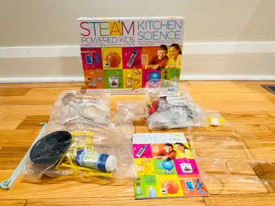 Steam Powered Kids Kitchen Science Experiment Kit Age 8+, View more