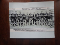 1923-24  Montreal Canadiens 10 x 8 Team Photo