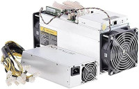 (Antminer S9 with PSU, 15.5Th Overclocked, Fully Hashing)