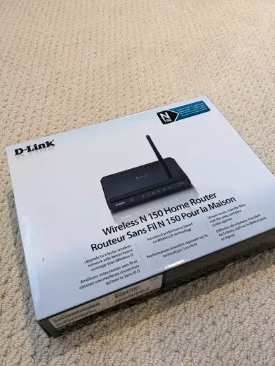 D-Link N 150 Wireless Router Comes in original box with power cord and accessories. Pickup in Bridle...