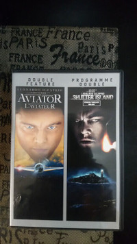 Aviator/Shutter Island DVD avec Leonardo Di Caprio