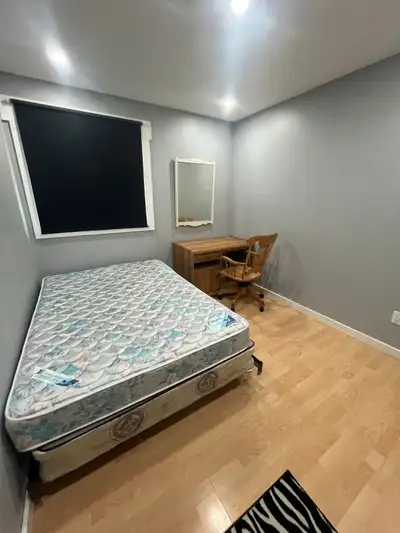 1 bedroom and 1 shared bathroom