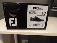 Brand new, never used Footjoy PRO/SL golf shoes