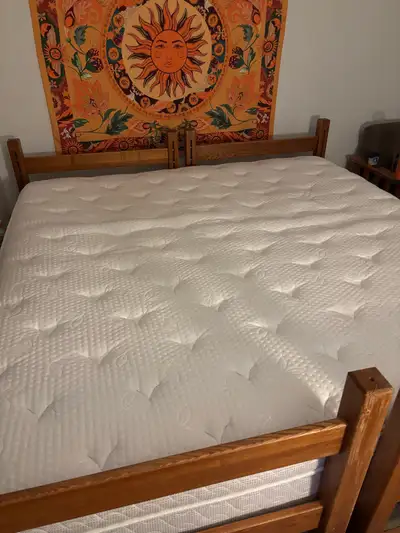 Bought it used for university, still in great condition, just a small pull on the bottom side. Only...