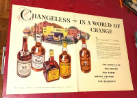 1942 NATIONAL DISTILLERS PRODUCTS CORP VINTAGE 14 X 22 ORIG AD