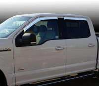 2015 to 2023 Ford F-150 SuperCrew Window Visors