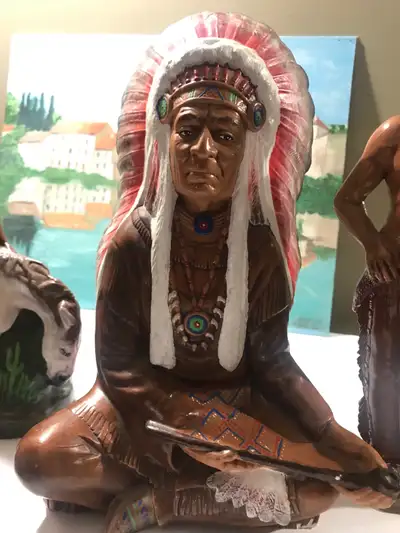 Native ceramic sculpture, View more