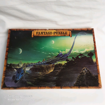 1970s Vintage Tim White Agent Schlock Drachenfahre 750pc Puzzle, View more