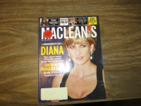 DIANA  10 YEAR DEATH ANNIVERSARY MACLEANS