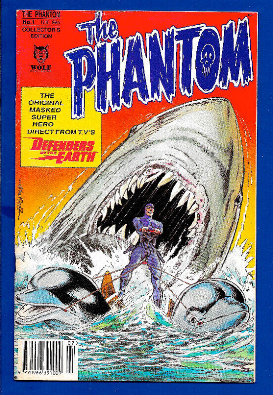 The Phantom  #1 (1992) Wolf Comics UK Attractive Solid Copy in Comics & Graphic Novels in Stratford