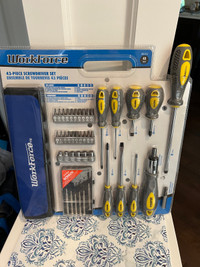 Workforce 43-piece screwdriver set