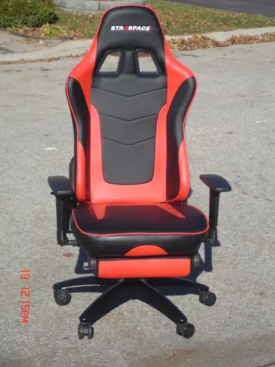 BETTER THAN BLACK FRIDAY $160.00 SPORTY OFFICE/GAMING CHAIR!, View more