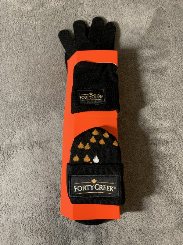 Forty Creek Whisky Hat & Gloves in Other in Oshawa / Durham Region