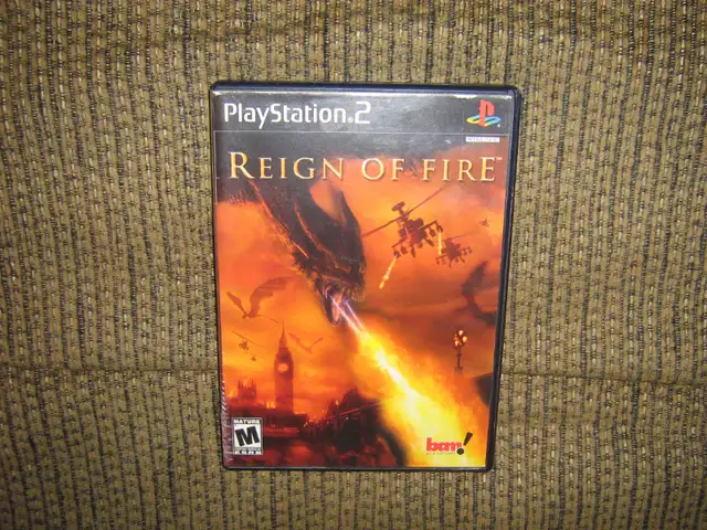 REIGN OF FIRE PLAYSTATION 2 (PS2) GAME in Older Generation in Belleville - Image 2