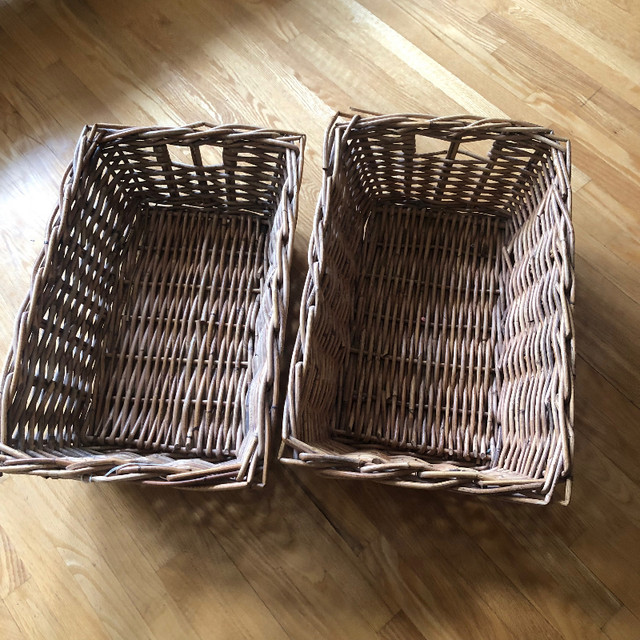 Vintage Ikea Baskets Set of 3 in Storage & Organization in City of Toronto