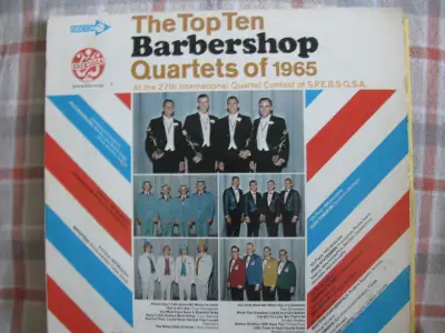 Top Ten Barbershop Quartets of 1965 Vinyl LP, View more