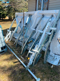 Set of 6 Folding Cargo Van Shelves