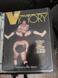 WWE VICTORY MAGAZINE BOTH ISSUES SUPER RARE FIND COLLECTABLE