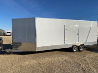 2024 Aluminum enclosed  car-hauler / snowmachine trailer