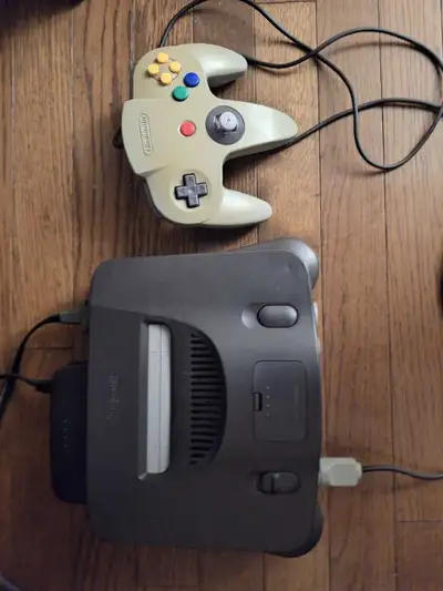 Nintendo 64 console, View more