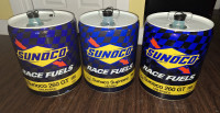 Sunoco Race Fuel Containers 5 US Gallon Pails