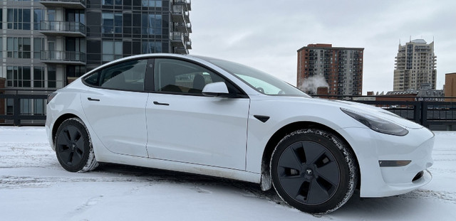 2022 Tesla Model 3 Long Range in Cars & Trucks in Edmonton - Image 2