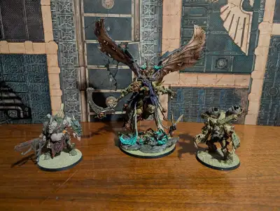 Death Guard Army Almost fully painted army. Varying levels of quality on the army. This was my first...