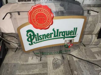 enseigne lumineuse pilsner urquell, View more