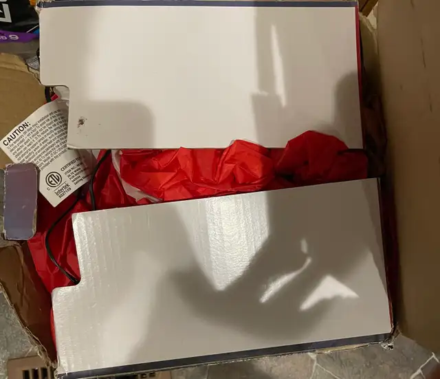 7ft inflatable Christmas projector snow globe 551578585730928644