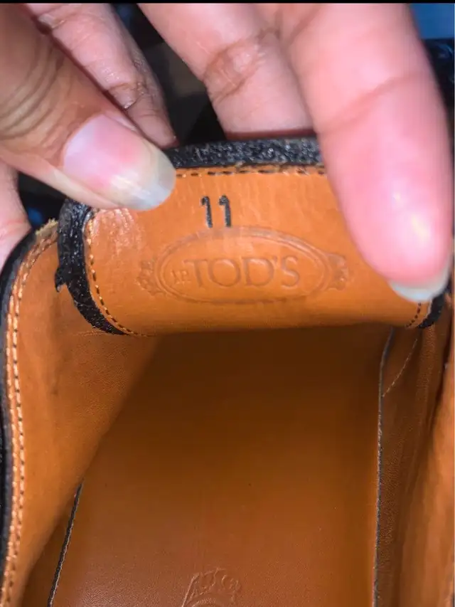 T*O*D*S men brown shoes size 11 in Men's Shoes in Trenton - Image 3