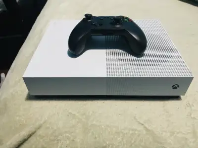 Xbox one s with controller, View more