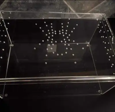 I have 9 acrylic enclosures available. They are used, but cleaned. $30 each Or $180 for all 9 of the...