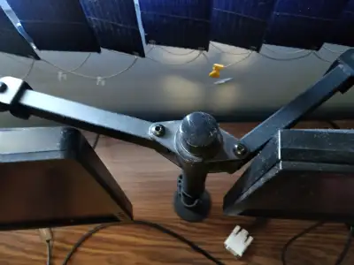 Computer monitor mount for duel monitors, View more