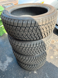 2022 almost brand new  255/50/R19 Bridgestone winter tires