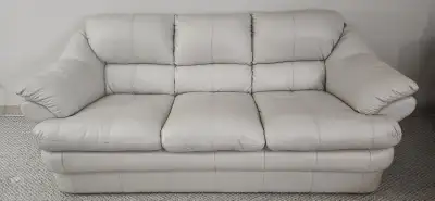 LEATHER SET- couch/armchair/loveseat, View more