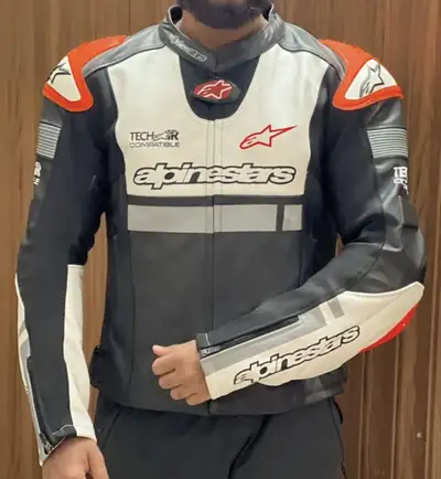 Alpinestar Missile Ignition V2 TechAir Motorcycle Leather Jacket, View more